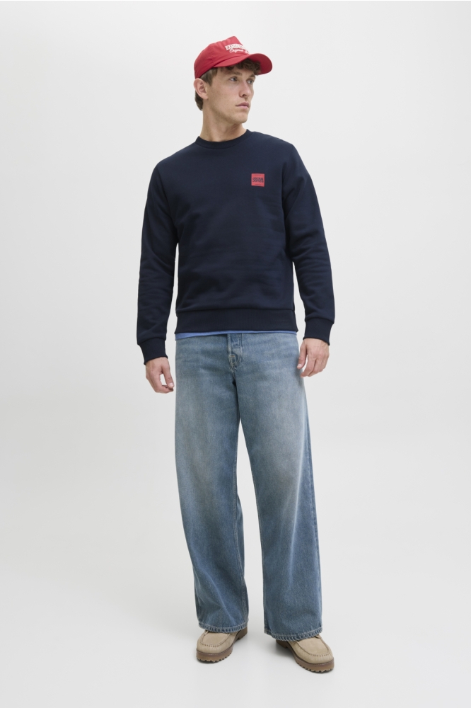 JJBRANDY SWEAT CREW NECK LN 12279256 Sky Captain